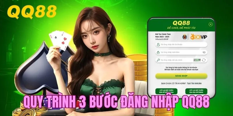 Quy trình 3 bước cơ bản tiến vào tài khoản cá nhân