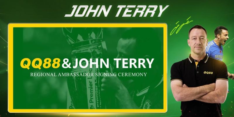 John Terry Trở Thành Đại Sứ Thương Hiệu QQ88: Biểu Tượng Bóng Đá Góp Mặt Tại Nhà Cái Hàng Đầu Châu Á